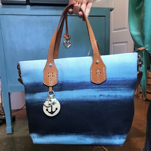 indigo blue handbags